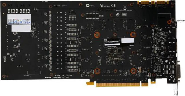 Alt view image 4 of 6 - EVGA 03G-P4-2887-RX GeForce GTX 780 Ti 3GB 384-Bit GDDR5 PCI Express 3.0 x16 SLI Support Video Card Factory Refurbished Certified Refurbished