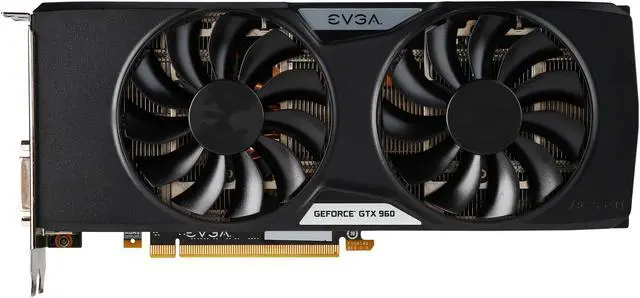 Alt view image 3 of 6 - EVGA GeForce GTX 960 04G-P4-3966-KR 4GB SSC GAMING w/ACX 2.0+, Whisper Silent Cooling w/ Free Installed Backplate Graphics Card