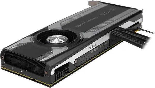 Alt view image 5 of 10 - EVGA GeForce GTX 980 04G-P4-1989-KR 4GB HYBRID GAMING, "All in One" No Hassle Water Cooling, Just Plug and Play Graphics Card