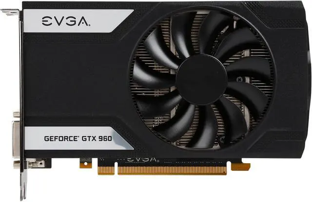 Alt view image 3 of 6 - EVGA GeForce GTX 960 04G-P4-3962-KR 4GB SC GAMING, Only 6.8 inches, Perfect for mITX Build Graphics Card