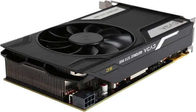 Alt view image 5 of 6 - EVGA GeForce GTX 960 04G-P4-3962-KR 4GB SC GAMING, Only 6.8 inches, Perfect for mITX Build Graphics Card