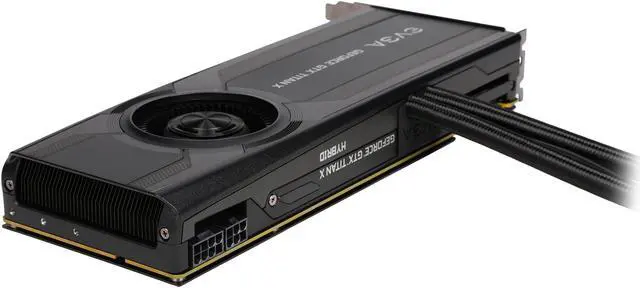 Alt view image 5 of 10 - EVGA GeForce GTX TITAN X 12G-P4-1999-KR 12GB HYBRID GAMING, "All in One" No Hassle Water Cooling, Just Plug and Play Graphics Card