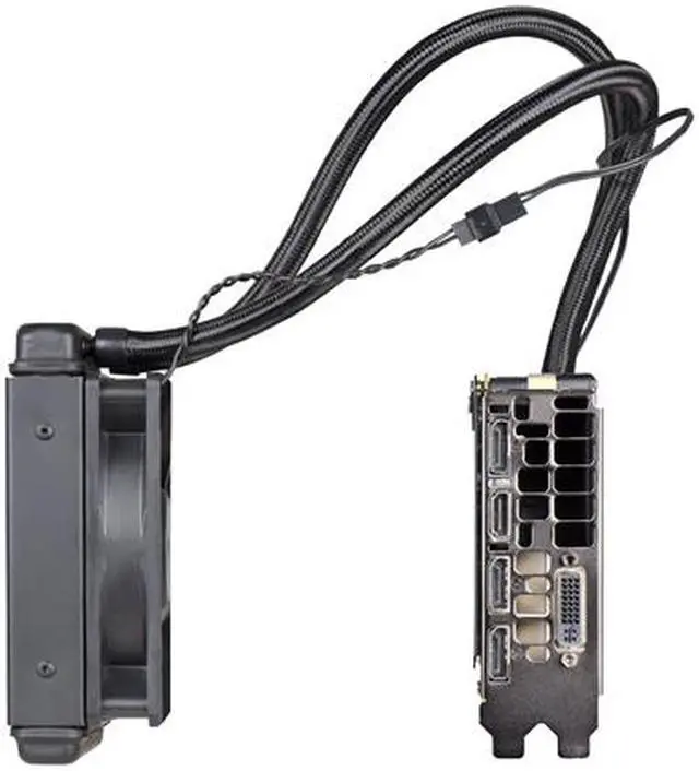 Alt view image 2 of 8 - EVGA GeForce GTX 980 Ti 06G-P4-1996-KR 6GB HYBRID GAMING, "All in One" No Hassle Water Cooling, Just Plug and Play Graphics Card