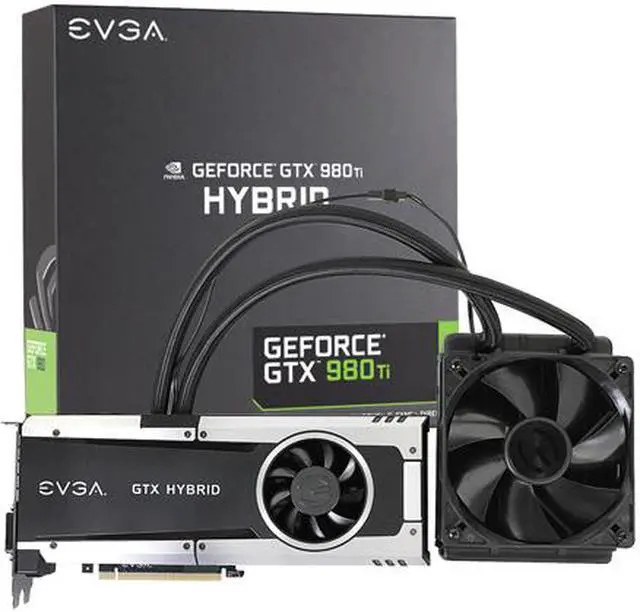 Alt view image 7 of 8 - EVGA GeForce GTX 980 Ti 06G-P4-1996-KR 6GB HYBRID GAMING, "All in One" No Hassle Water Cooling, Just Plug and Play Graphics Card