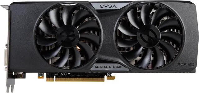 Alt view image 3 of 6 - EVGA GeForce GTX 960 DirectX 12 02G-P4-2968-RX 2GB 128-Bit GDDR5 PCI Express 3.0 x16 HDCP Ready SLI Support FTW ACX 2.0+ Video Card - Certified Refurbished