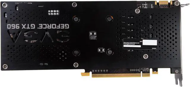 Alt view image 4 of 6 - EVGA GeForce GTX 960 DirectX 12 02G-P4-2968-RX 2GB 128-Bit GDDR5 PCI Express 3.0 x16 HDCP Ready SLI Support FTW ACX 2.0+ Video Card - Certified Refurbished