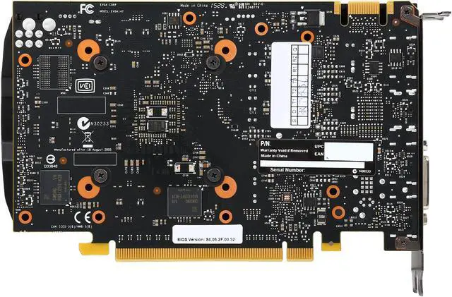 Alt view image 4 of 6 - EVGA GeForce GTX 950 02G-P4-2951-KR 2GB GAMING, Silent Cooling Gaming Graphics Card