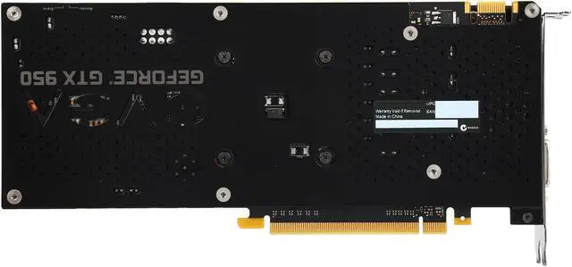 Alt view image 5 of 6 - EVGA GeForce GTX 950 02G-P4-2958-KR 2GB FTW GAMING, Silent Cooling Gaming Graphics Card