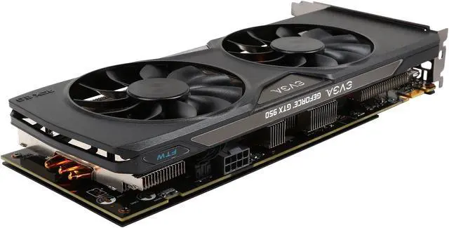 Alt view image 6 of 6 - EVGA GeForce GTX 950 02G-P4-2958-KR 2GB FTW GAMING, Silent Cooling Gaming Graphics Card