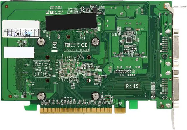 Alt view image 4 of 5 - EVGA GeForce GT 730 1GB DDR3 PCI Express 2.0 Graphics Card 01G-P3-2731-RX