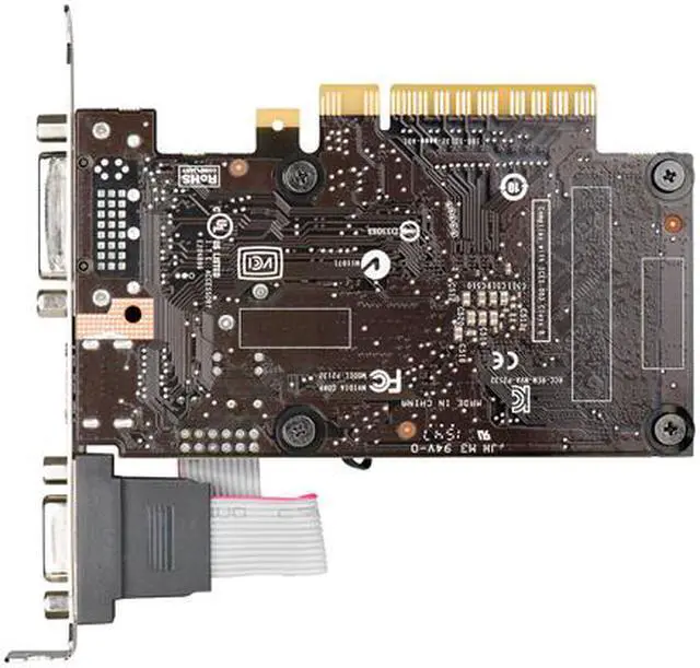 Alt view image 4 of 8 - EVGA GeForce GT 710 1GB DDR3 PCI Express 2.0 Low Profile Graphics Card 01G-P3-2711-KR