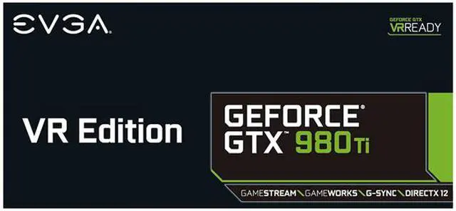 Alt view image 8 of 8 - EVGA GeForce GTX 980 Ti 6GB GDDR5 PCI Express 3.0 x16 SLI Support Graphics Card 06G-P4-3998-KR