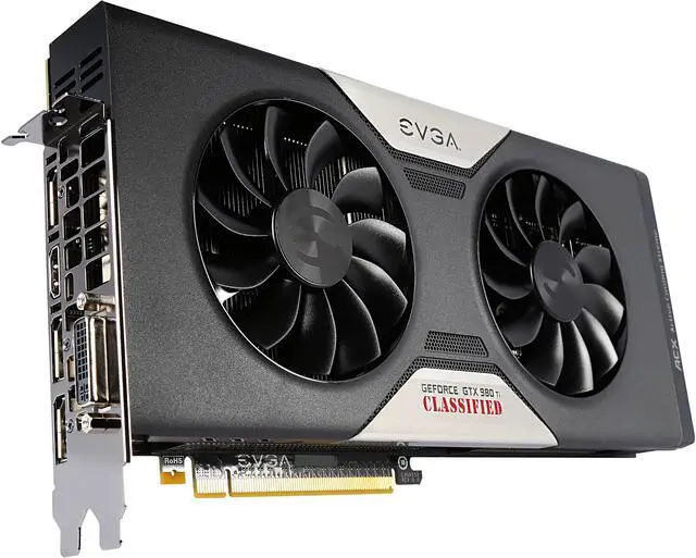 Main image of EVGA GeForce GTX 980 Ti 6GB GDDR5 PCI Express 3.0 x16 SLI Support Graphics Card 06G-P4-0998-KR