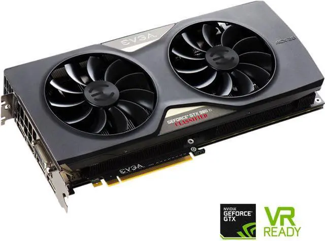 Main image of EVGA GeForce GTX 980 Ti 6GB GDDR5 PCI Express 3.0 SLI Support Graphics Card 06G-P4-4997-KR