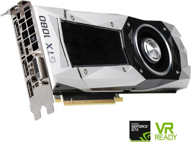 EVGA GeForce GTX 1080 Founders Edition, 08G-P4-6180-KR, 8GB GDDR5X