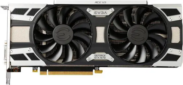 Alt view image 4 of 6 - EVGA GeForce GTX 1070 GAMING ACX 3.0, 08G-P4-6171-KR, 8GB GDDR5, LED, DX12 OSD Support (PXOC)
