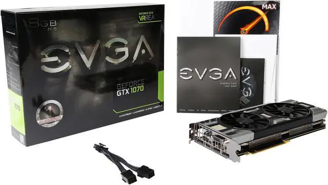 Alt view image 7 of 6 - EVGA GeForce GTX 1070 GAMING ACX 3.0, 08G-P4-6171-KR, 8GB GDDR5, LED, DX12 OSD Support (PXOC)