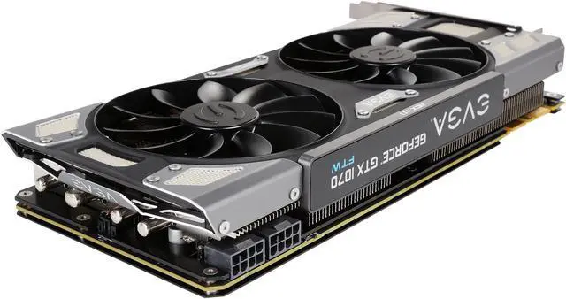 Alt view image 5 of 6 - EVGA GeForce GTX 1070 FTW GAMING ACX 3.0, 08G-P4-6276-KR, 8GB GDDR5, RGB LED, 10CM FAN, 10 Power Phases, Double BIOS, DX12 OSD Support (PXOC)