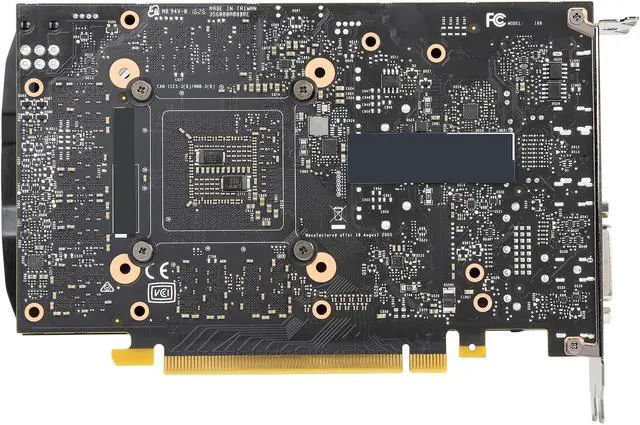 Alt view image 4 of 5 - EVGA GeForce GTX 1060 GAMING, ACX 2.0 (Single Fan), 06G-P4-6161-KR, 6GB GDDR5, DX12 OSD Support (PXOC), Only 6.8 Inches