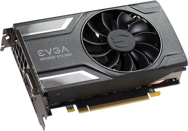 EVGA GeForce GTX 1060 3GB GAMING, ACX 2.0 (Single Fan), 3GB GDDR5, DX12 OSD  Support (PXOC) Graphics Cards 03G-P4-6160-KR
