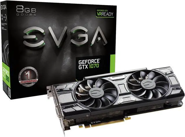 Alt view image 6 of 7 - EVGA GeForce GTX 1070 GAMING, 08G-P4-5171-KR, 8GB GDDR5, ACX 3.0 & Black Edition