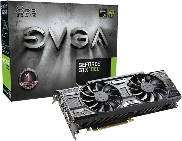 Alt view image 6 of 7 - EVGA GeForce GTX 1060 6GB GDDR5 PCI Express 3.0 Graphics Card 06G-P4-6262-KR