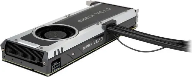 Alt view image 5 of 10 - EVGA GeForce GTX 1080 HYBRID GAMING, 08G-P4-6188-KR, 8GB GDDR5X, LED, DX12 OSD Support (PXOC)