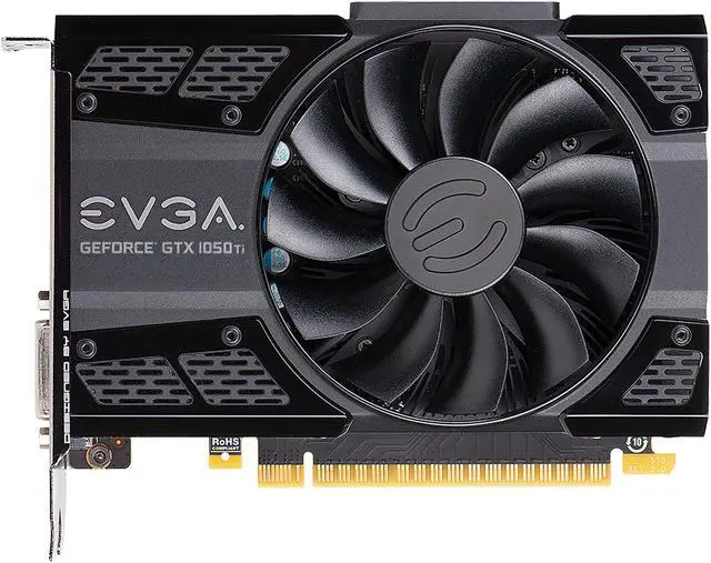 Alt view image 3 of 8 - EVGA GeForce GTX 1050 Ti GAMING, 04G-P4-6251-KR, 4GB GDDR5, DX12 OSD Support (PXOC)