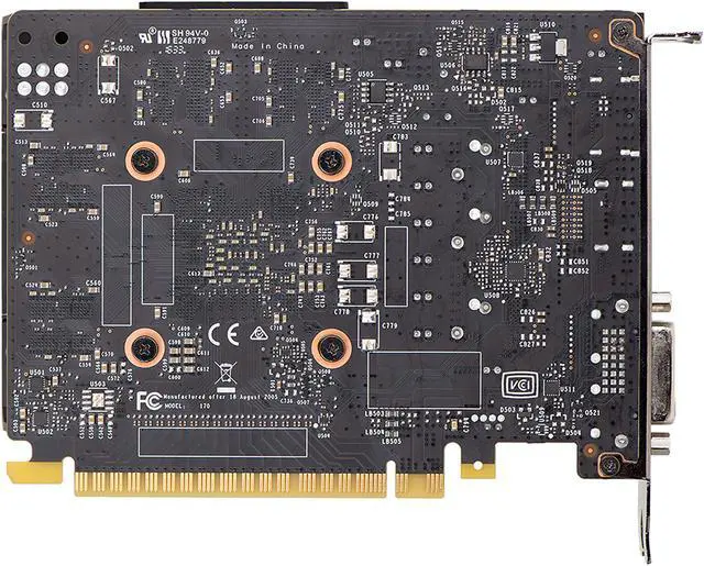 Alt view image 4 of 8 - EVGA GeForce GTX 1050 Ti GAMING, 04G-P4-6251-KR, 4GB GDDR5, DX12 OSD Support (PXOC)