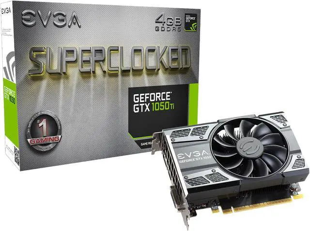 Alt view image 7 of 8 - EVGA GeForce GTX 1050 Ti SC GAMING, 04G-P4-6253-KR, 4GB GDDR5, DX12 OSD Support (PXOC)