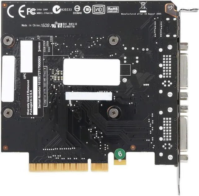 Alt view image 4 of 5 - EVGA GT 710 2GB DDR3 64-bit Single Slot, Dual DVI 02G-P3-2717-RX