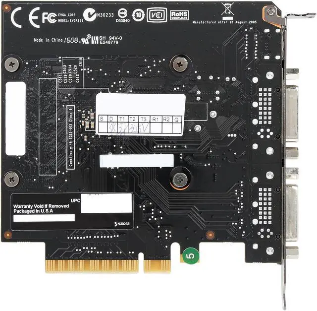 Alt view image 4 of 5 - EVGA GT 710 1GB DDR3 64-bit Single Slot, Dual DVI 01G-P3-2716-RX