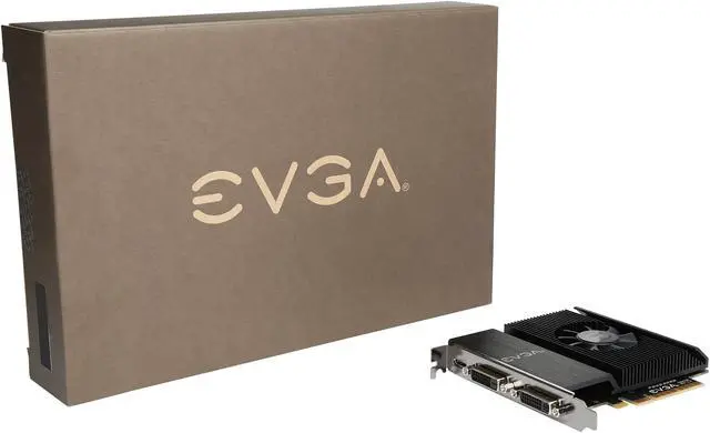 Alt view image 5 of 5 - EVGA GT 710 1GB DDR3 64-bit Single Slot, Dual DVI 01G-P3-2716-RX