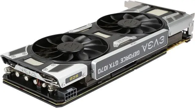 Alt view image 6 of 6 - EVGA GeForce GTX 1070 SC2 GAMING iCX, 08G-P4-6573-KR, 8GB GDDR5, 9 Thermal Sensors, Asynchronous Fan Control, Thermal Display LED System, Optimized Airflow Fin Design, Die Cast/Form Fitted Baseplate/Backplate