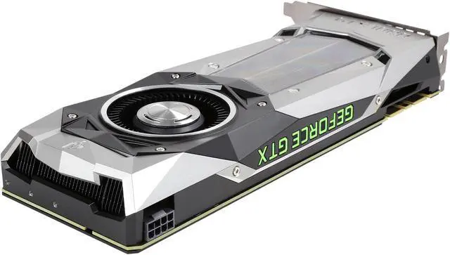 Alt view image 5 of 6 - EVGA GeForce GTX 1080 08G-P4-6180-RX Founders Edition, 8GB GDDR5X, LED, DX12 OSD Support (PXOC) Graphics Card