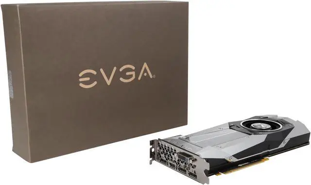 Alt view image 6 of 6 - EVGA GeForce GTX 1070 08G-P4-6170-RX Founders Edition, 8GB GDDR5, LED, DX12 OSD Support (PXOC) Graphics Card