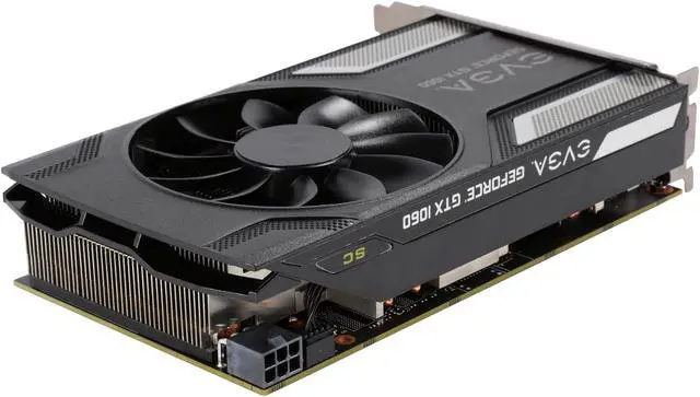 Alt view image 5 of 6 - EVGA GeForce GTX 1060 06G-P4-6163-RX SC GAMING, ACX 2.0 (Single Fan), 6GB GDDR5, DX12 OSD Support (PXOC), Only 6.8 Inches Graphics Card
