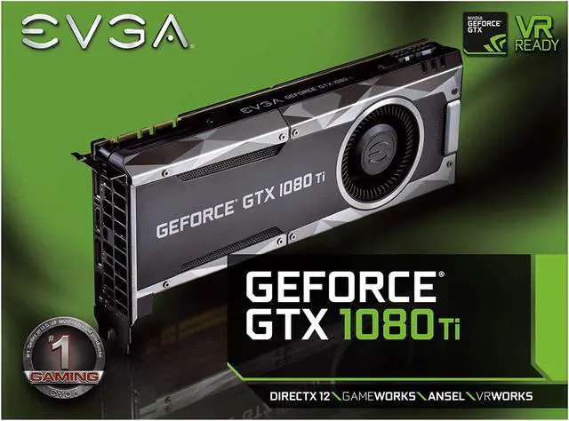 Alt view image 7 of 7 - EVGA GeForce GTX 1080 Ti GAMING, 11G-P4-5390-KR, 11GB GDDR5X