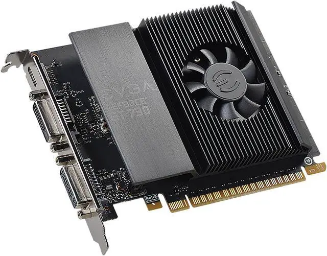 Main image of EVGA GeForce GT 730 2GB GDDR5 PCI Express 2.0 Graphics Card 02G-P3-3738-KR
