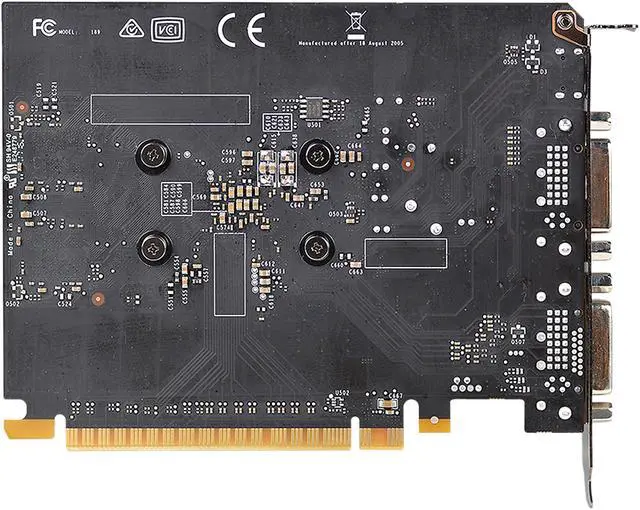 Alt view image 3 of 8 - EVGA GeForce GT 730 2GB GDDR5 PCI Express 2.0 Graphics Card 02G-P3-3738-KR