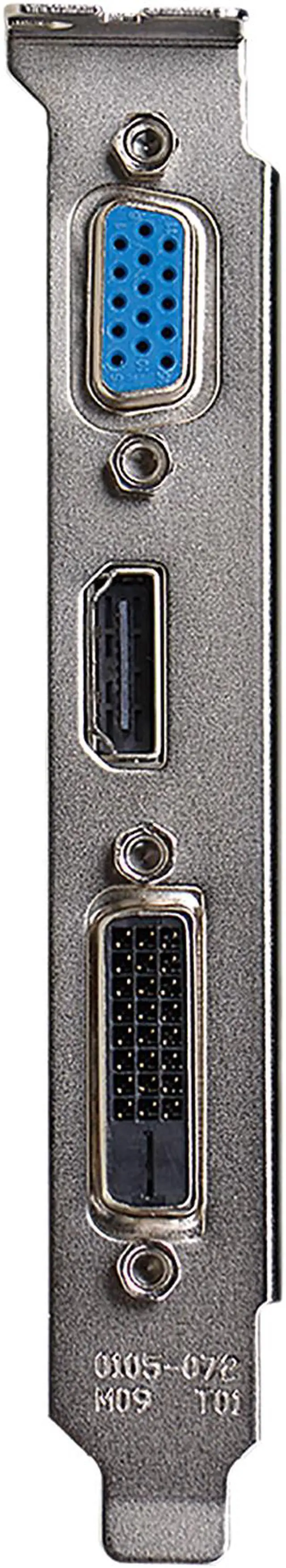 Alt view image 4 of 8 - EVGA GeForce GT 730 1GB GDDR5 PCI Express 2.0 Low Profile Ready Graphics Card 01G-P3-3730-KR