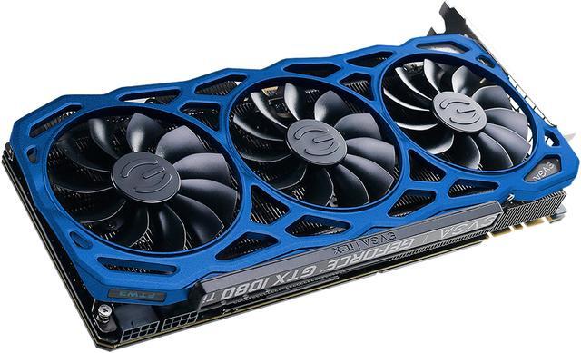 Alt view image 3 of 8 - EVGA GeForce GTX 1080 Ti 11GB GDDR5X PCI Express 3.0 SLI Support Graphics Card 11G-P4-6796-K3