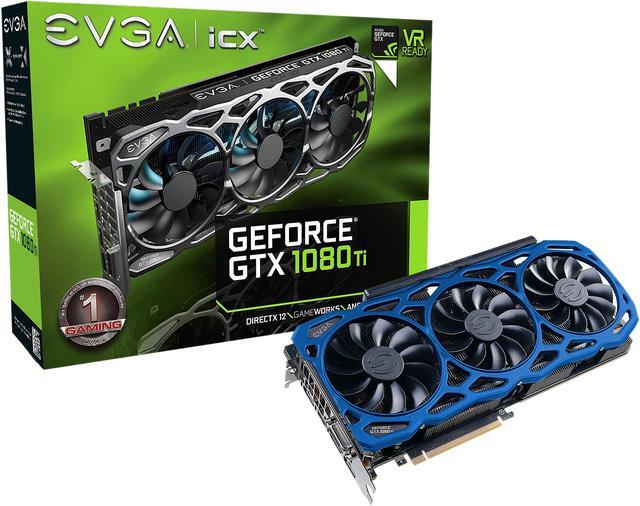 Alt view image 7 of 8 - EVGA GeForce GTX 1080 Ti 11GB GDDR5X PCI Express 3.0 SLI Support Graphics Card 11G-P4-6796-K3