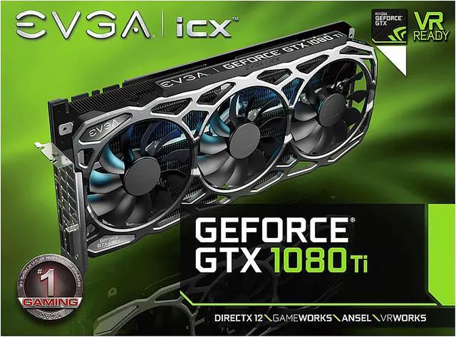 Alt view image 8 of 8 - EVGA GeForce GTX 1080 Ti FTW3 ELITE GAMING WHITE, 11G-P4-6797-K1, 11GB 12 GHz GDDR5X, iCX Technology - 9 Thermal Sensors & RGB LED G/P/M
