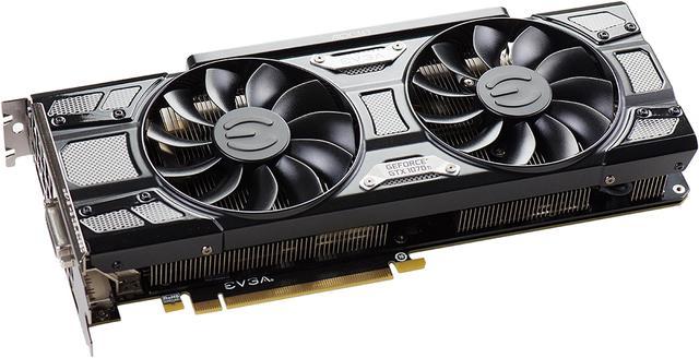 EVGA GeForce GTX 1070 Ti SC GAMING 08G-P4-5671-KR 8GB GDDR5 ACX 3.0 & Black  Edition