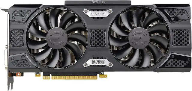 Alt view image 2 of 8 - EVGA GeForce GTX 1080 8GB GDDR5X PCI Express 3.0 SLI Support Graphics Card 08G-P4-5186-KR