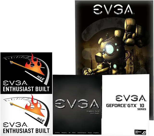 Alt view image 6 of 8 - EVGA GeForce GTX 1080 8GB GDDR5X PCI Express 3.0 SLI Support Graphics Card 08G-P4-5186-KR