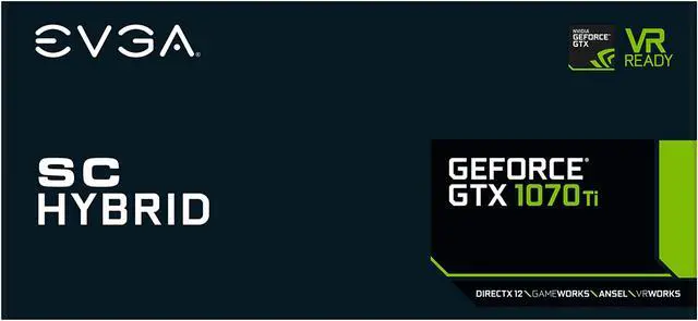 Alt view image 7 of 7 - EVGA GeForce GTX 1070 Ti GAMING 08G-P4-5678-KR 8GB GDDR5 SC HYBRID & LED