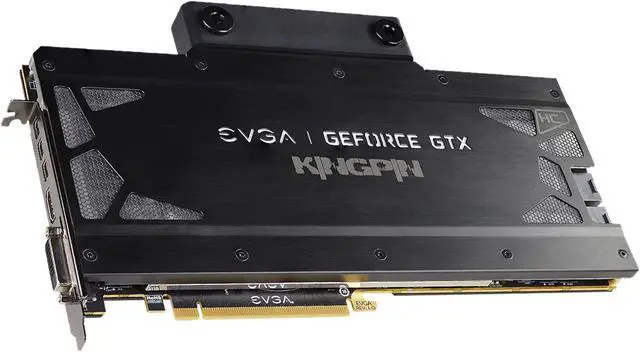 Main image of EVGA GeForce GTX 1080 Ti K|NGP|N Hydro Copper GAMING, 11G-P4-6799-KR, Hydro Copper Waterblock & RGB LED, iCX Technology - 9 Thermal Sensors