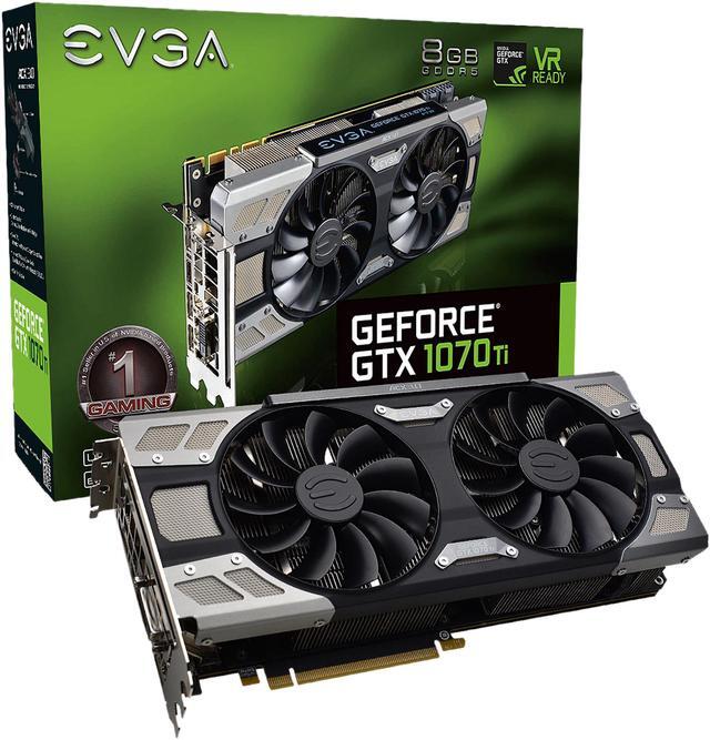Alt view image 7 of 6 - EVGA GeForce GTX 1070 Ti 8GB GDDR5 PCI Express 3.0 SLI Support Graphics Card 08G-P4-6678-KR